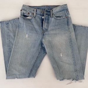 Levi’s Wedgie jeans 100% cotton. Size 24